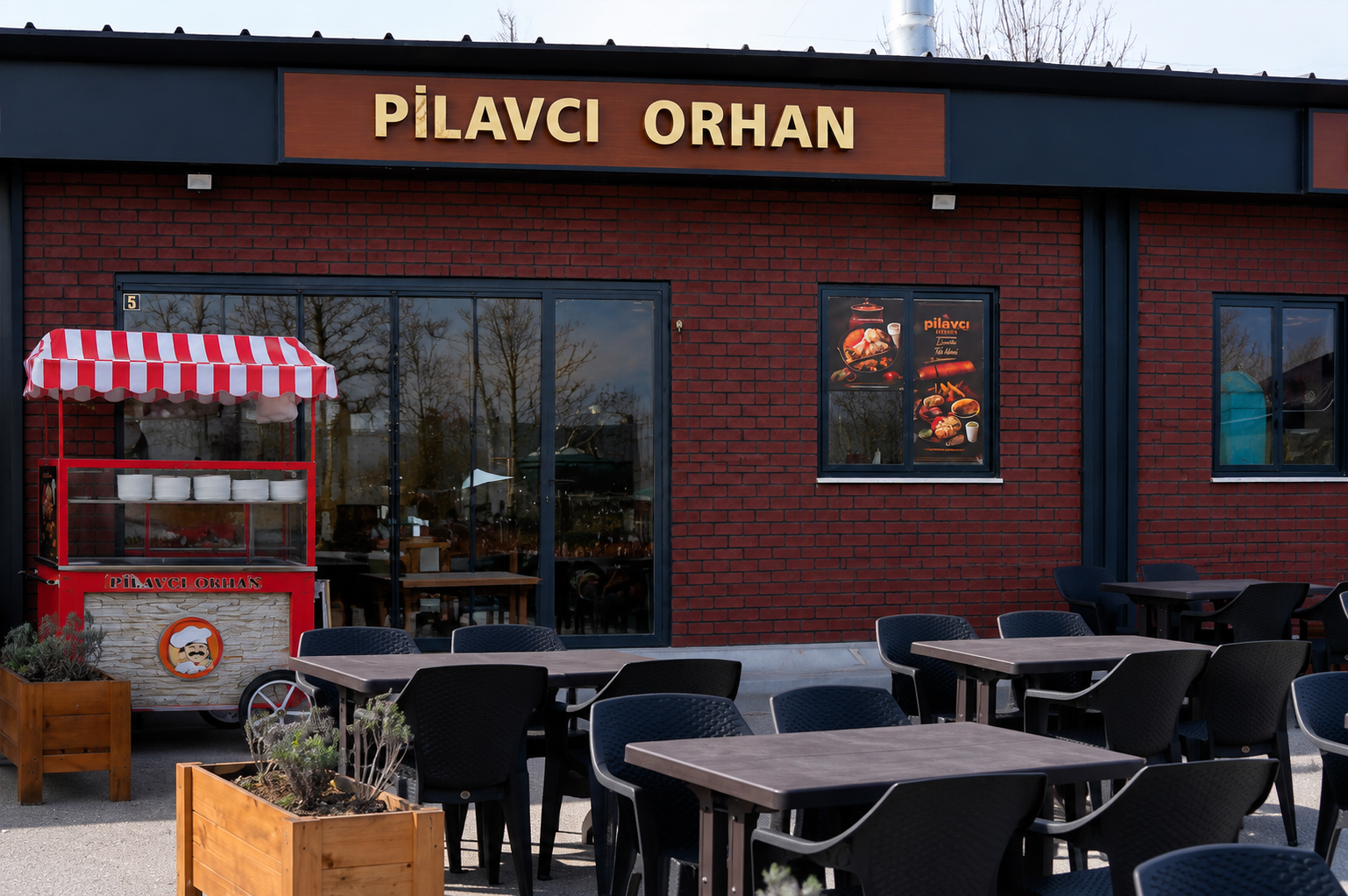 Pilavcı Orhan Düzce Melen Park dükkanı